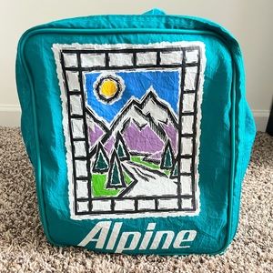 Vintage 80’s Alpine Retro Ski Sport Bag